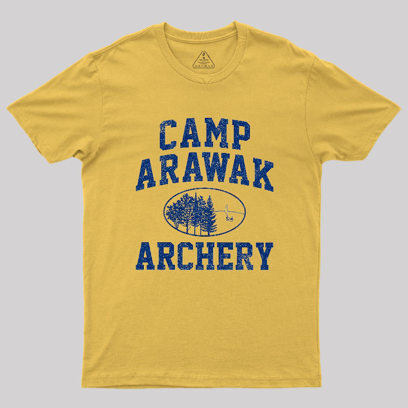 Camp Arawak Summer Camp Geek T-Shirt