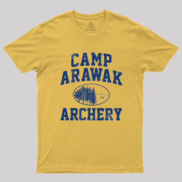 Camp Arawak Summer Camp Geek T-Shirt