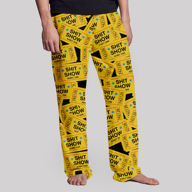 Ticket to Disaster Geek Loungewear Pants