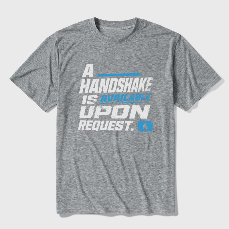 Handshake on Demand Ultra Soft Heather Tee