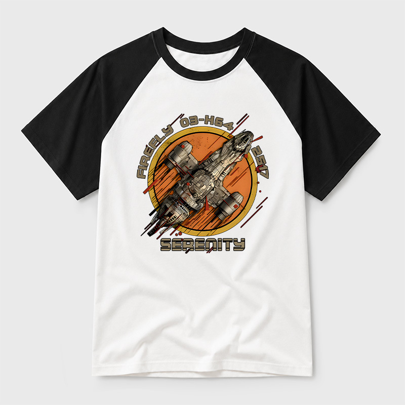 Firefly Junker Geek Retro Raglan T-Shirt