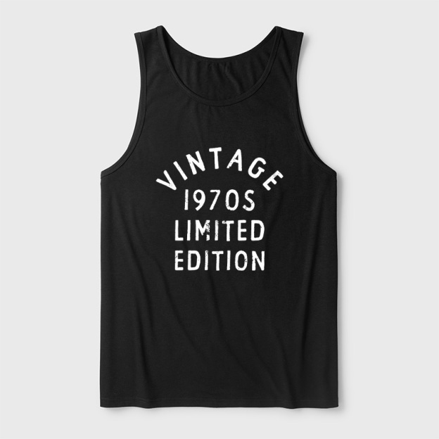 Vintage 1970s Limited Edition Ultra Soft Heather Tank