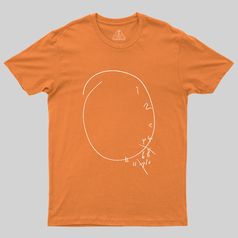 My Brain Can't Draw A Clock Geek T-Shirt