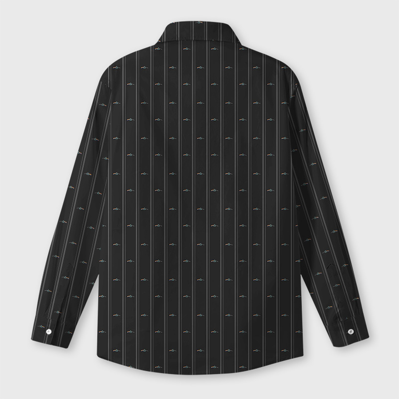 The Dark Side of 8-Bit Geek Long-Sleeved Shirt