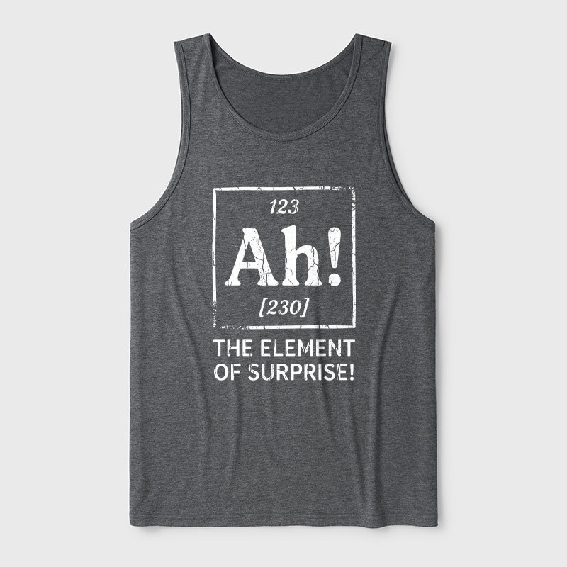 Ah! The Element Of Surprise Ultra Soft Heather Tank