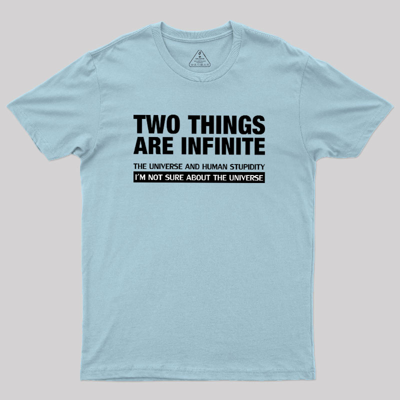 Infinite Stupidity Geek T-Shirt