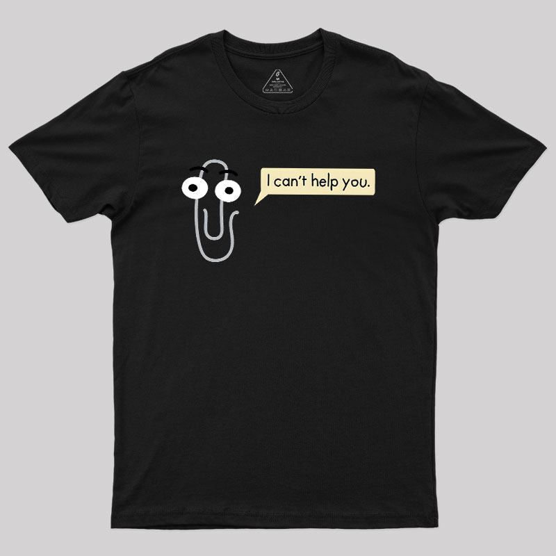 90s Office Helper Geek T-Shirt