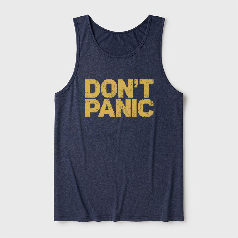 Don't Panic Ultra Soft Heather Tank