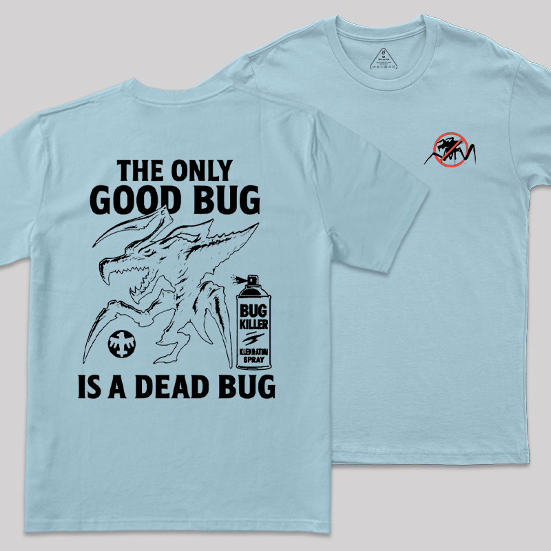 A Dead Bug Front and Back Printed Geek T-Shirt