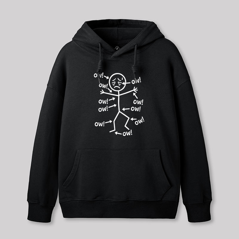 Ow Ow Ow Geek Hoodie