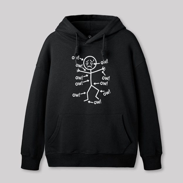 Ow Ow Ow Geek Hoodie