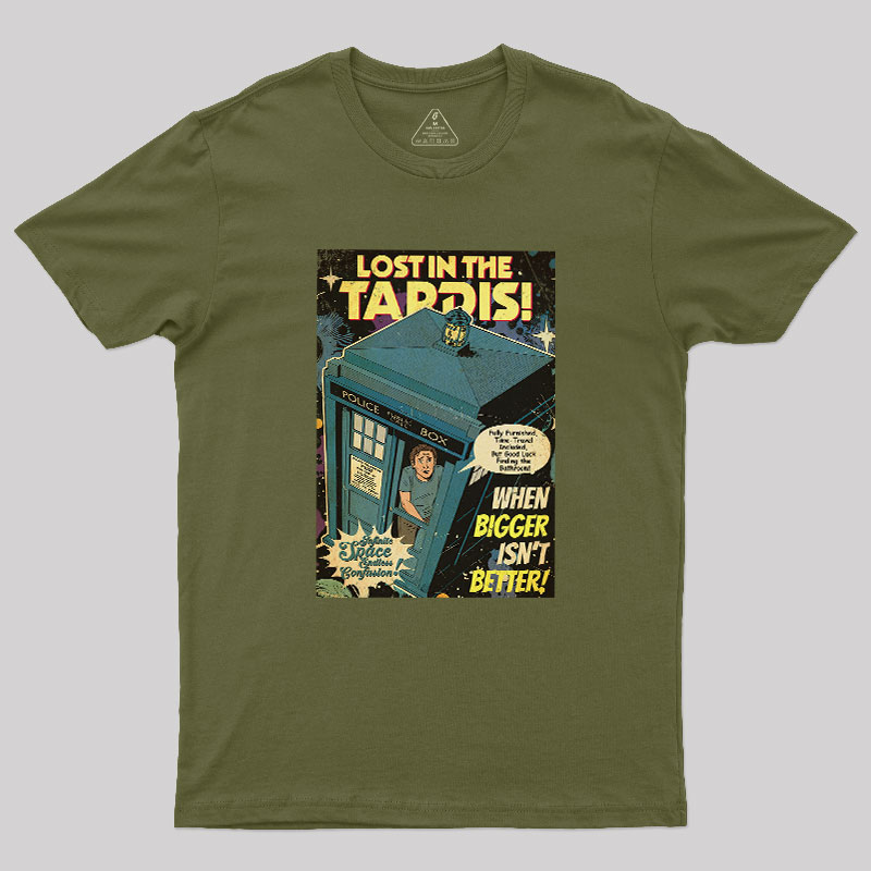 Lost in the TARDIS Geek T-Shirt