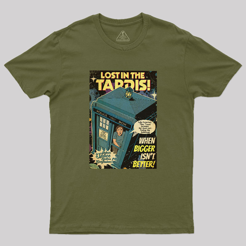 Lost in the TARDIS Geek T-Shirt