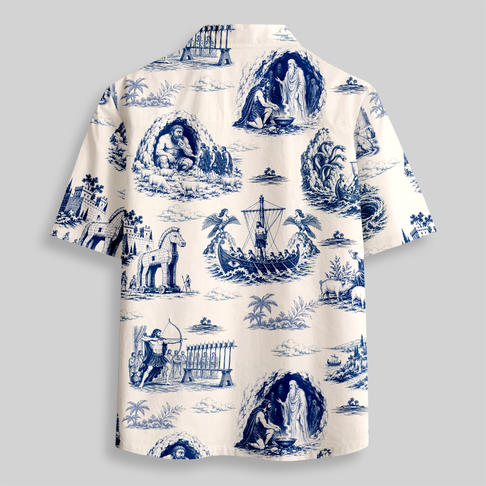 Mythic Voyage Button Up Pocket Shirt