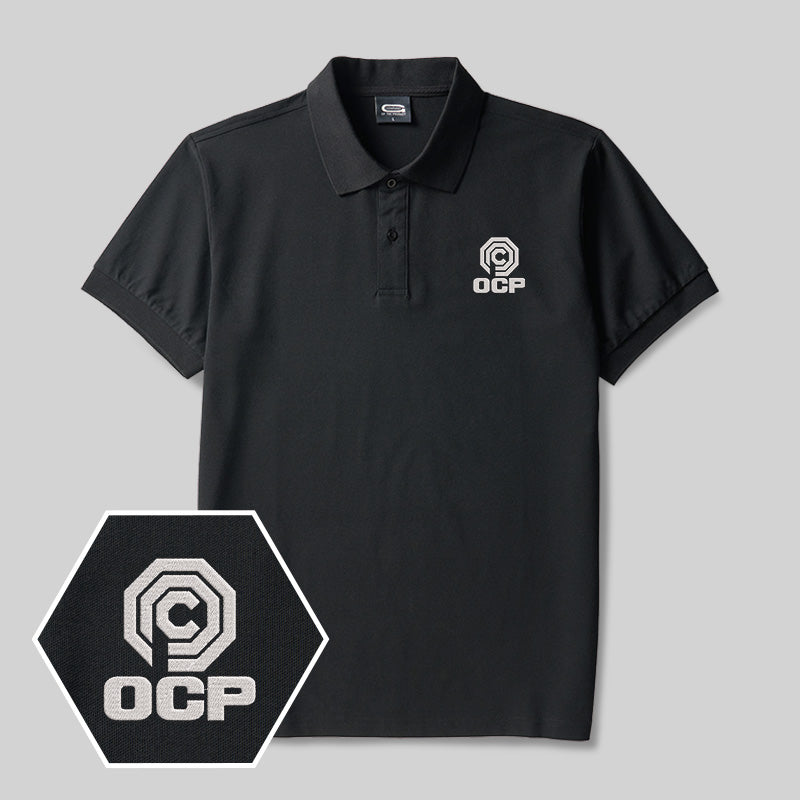 Geeksoutfit Arasaka Elite Geek Embroidered Polo Shirts for Sale