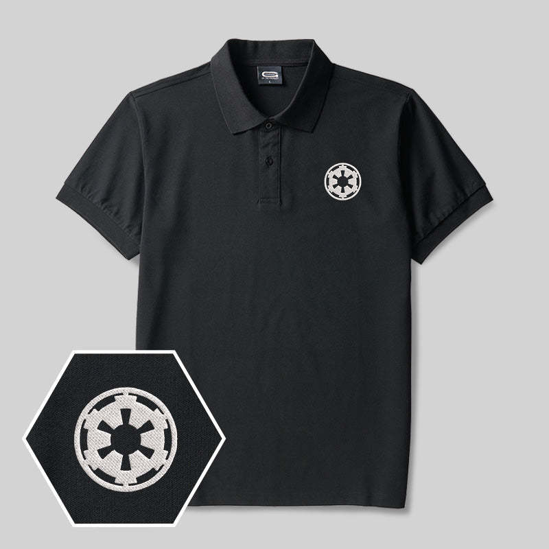 Wheel Smart Controller Geek Embroidered Polo Shirts