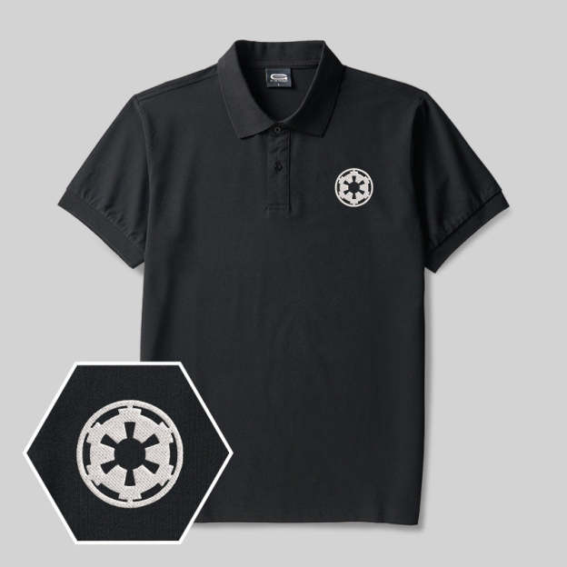 Wheel Smart Controller Geek Embroidered Polo Shirts