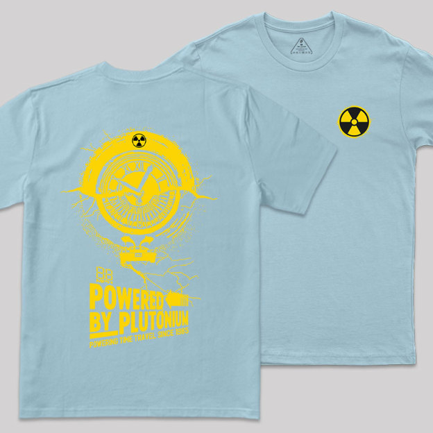 Plutonium Power Front and Back Printing Geek T-Shirt