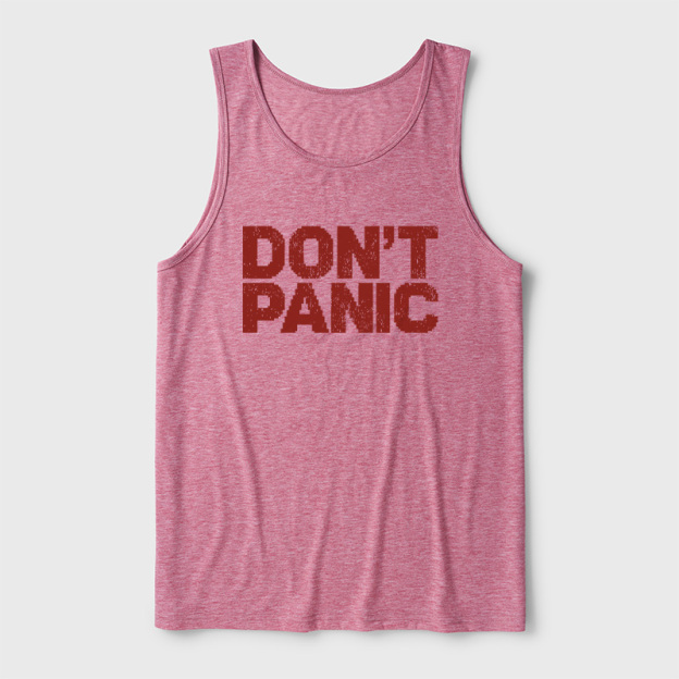 Don't Panic Ultra Soft Heather Tank