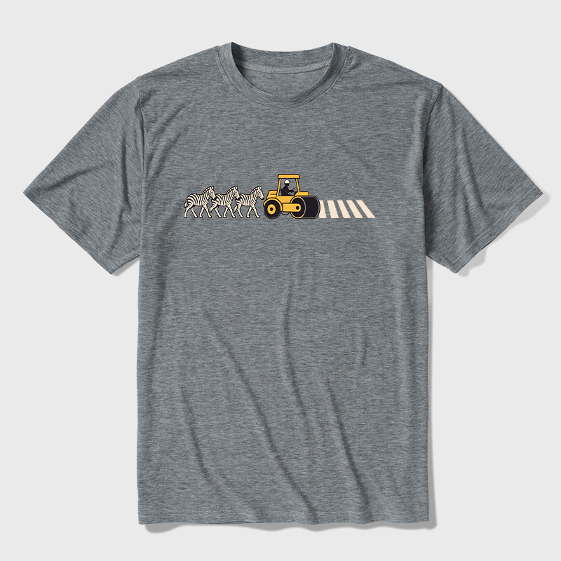 Zebra Crossing Factory Ultra Soft Heather Tee