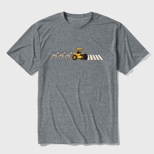 Zebra Crossing Factory Ultra Soft Heather Tee