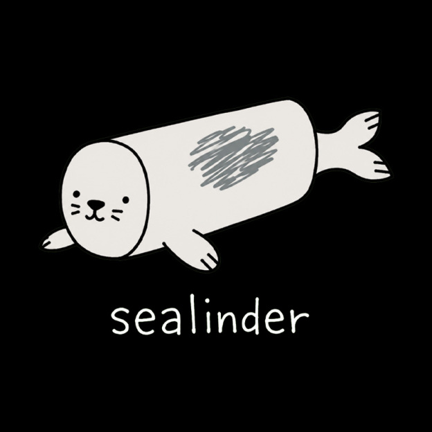 Cylindrical Seal Geek T-Shirt