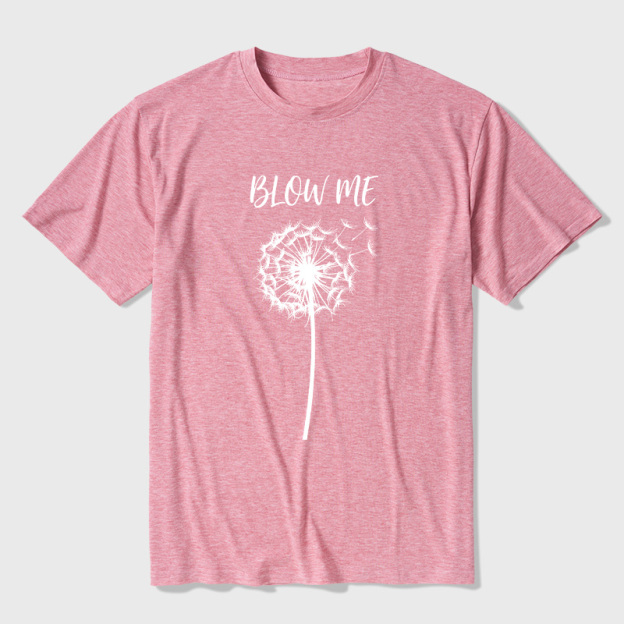 Dandelion Joke Ultra Soft Heather Tee