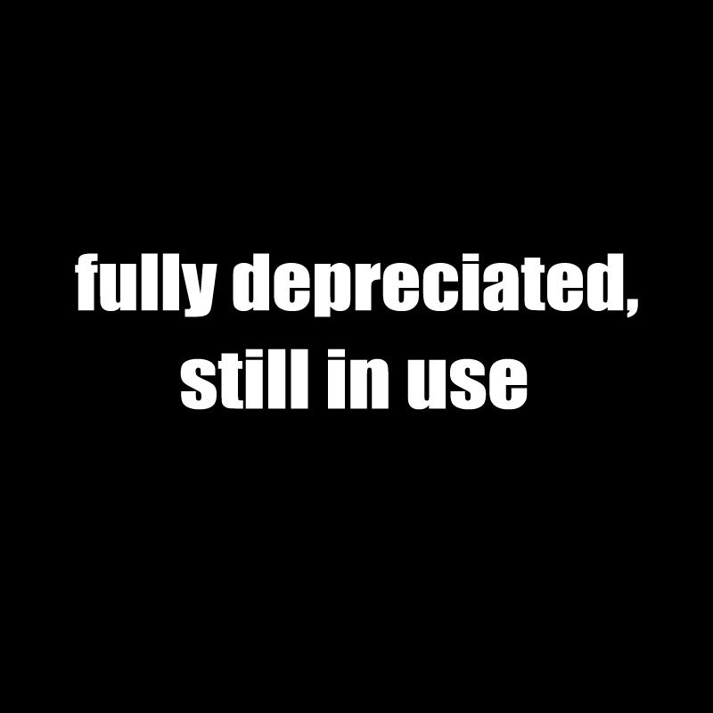 Fully Depreciated Still In Use Geek T-Shirt