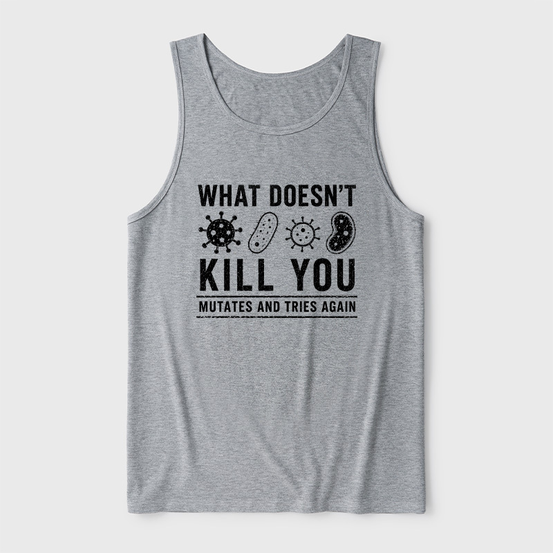 What Doesn't Kill You Mutates And Tries Again Science Ultra Soft Heather Tank