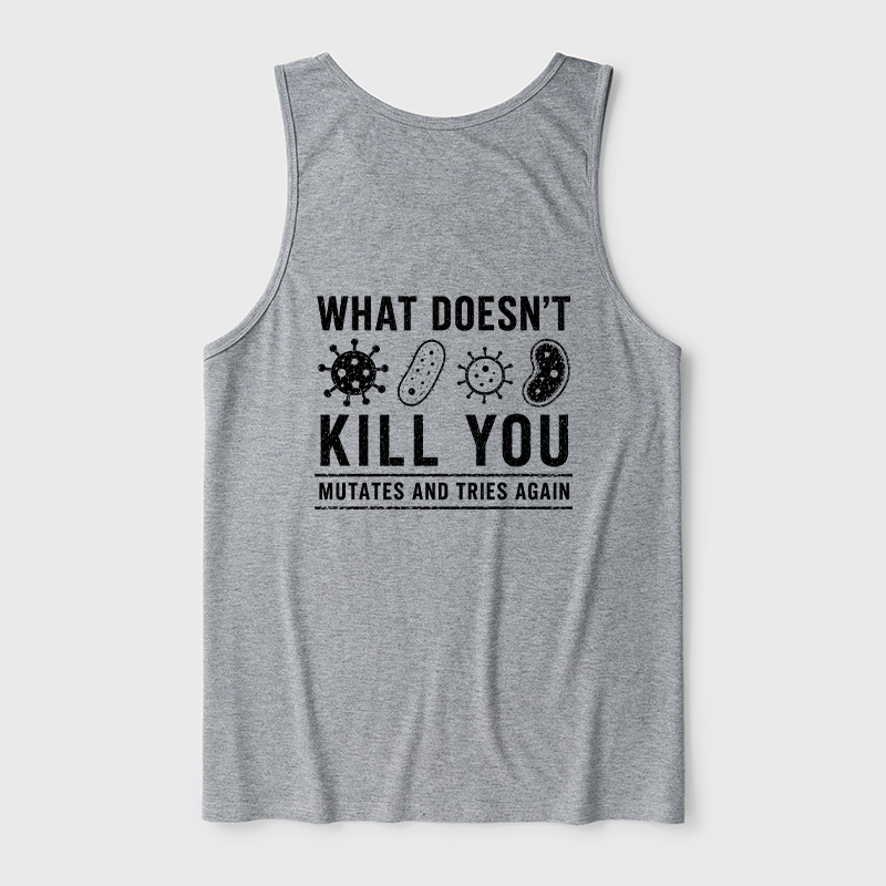 What Doesn't Kill You Mutates And Tries Again Science Ultra Soft Heather Tank