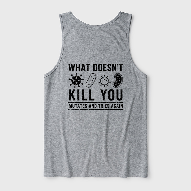 What Doesn't Kill You Mutates And Tries Again Science Ultra Soft Heather Tank