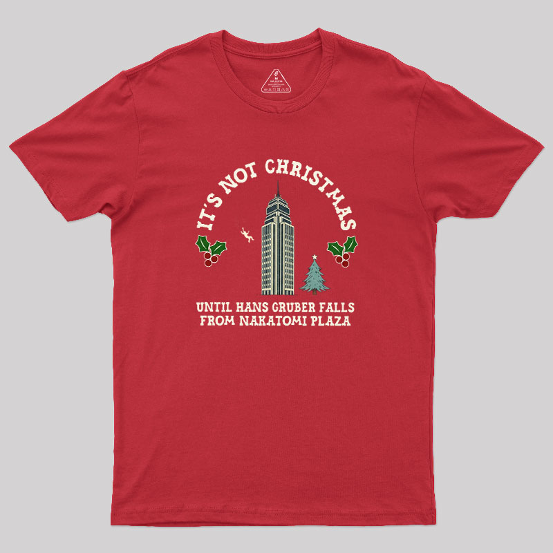 Hans Gruber Christmas Geek T-Shirt