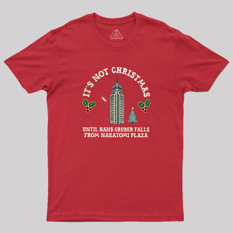 Hans Gruber Christmas Geek T-Shirt