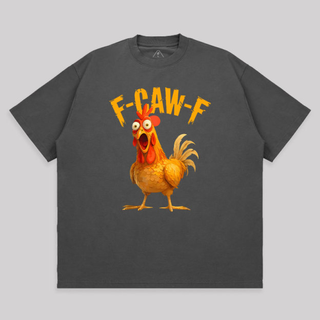 F-Caw-F Unisex Oversized T-shirt