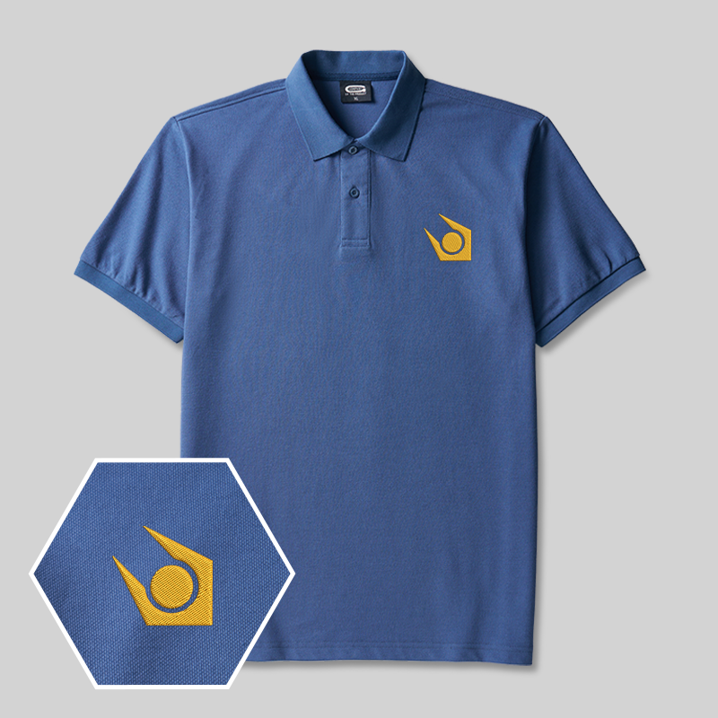 Rebels Scifi Space Geek Embroidered Polo Shirts