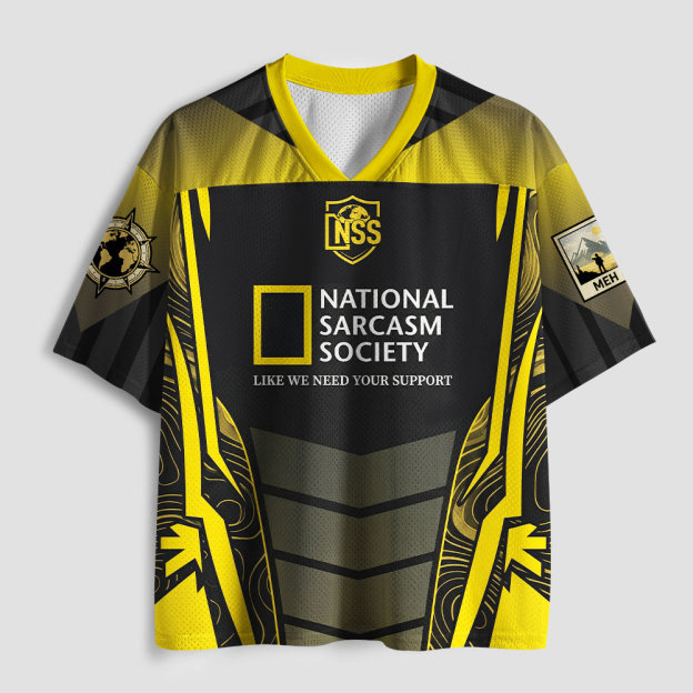 National Sarcasm Squad Geek Mesh Jersey