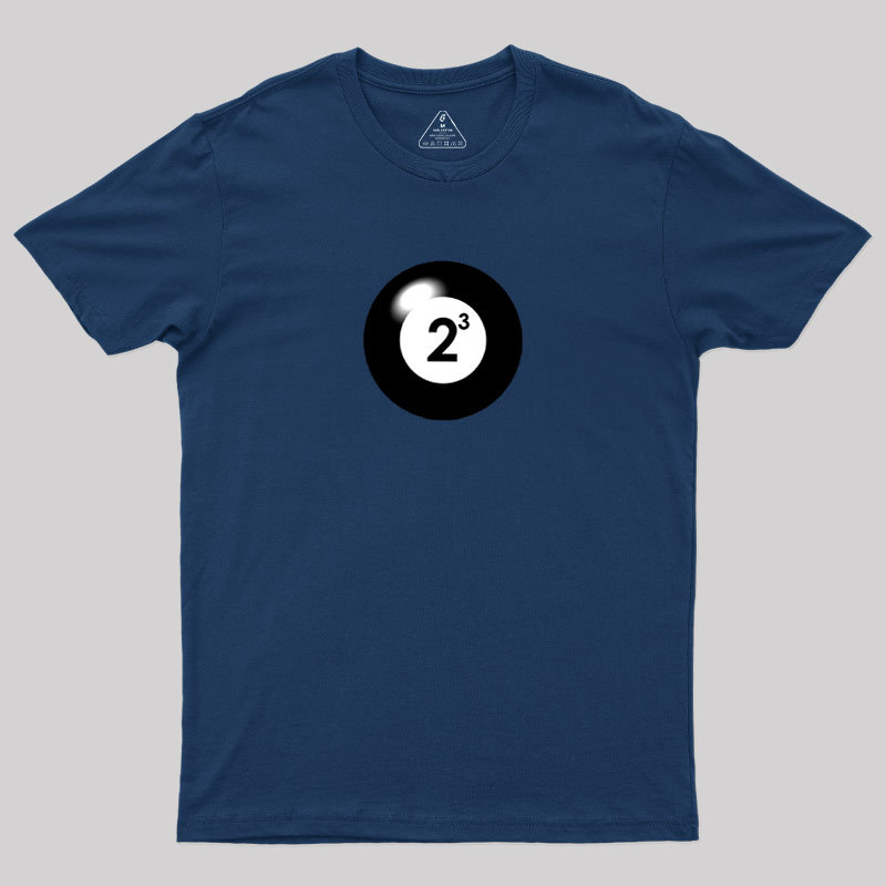 Funny Math 8 Ball Geek T-Shirt