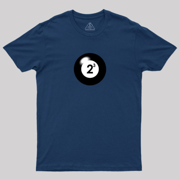 Funny Math 8 Ball Geek T-Shirt