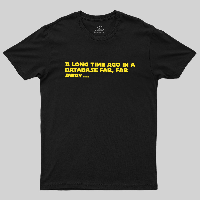 Database Galaxy Geek T-Shirt