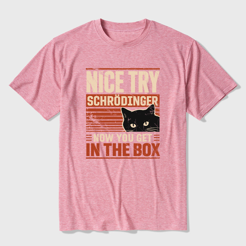 You Get Schrodinger's cat In The Box Ultra Soft Heather Tee