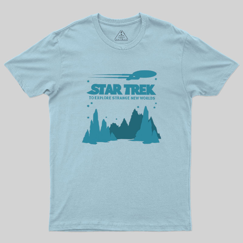 Explore New Worlds Geek T-Shirt
