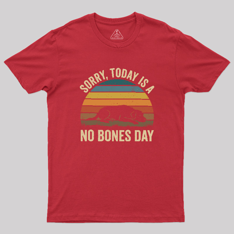 No Bones Day Geek T-Shirt