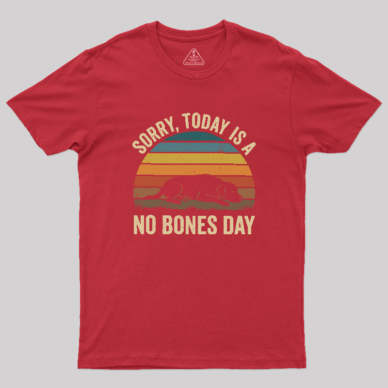 No Bones Day Geek T-Shirt