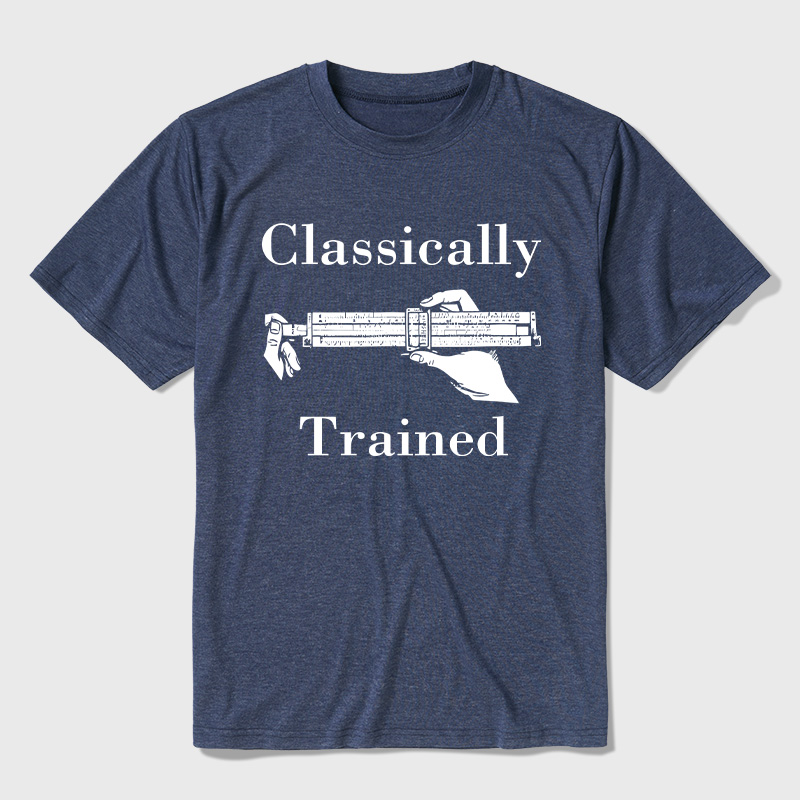 Slide Rule Classically Trained Ultra Soft Heather Tees