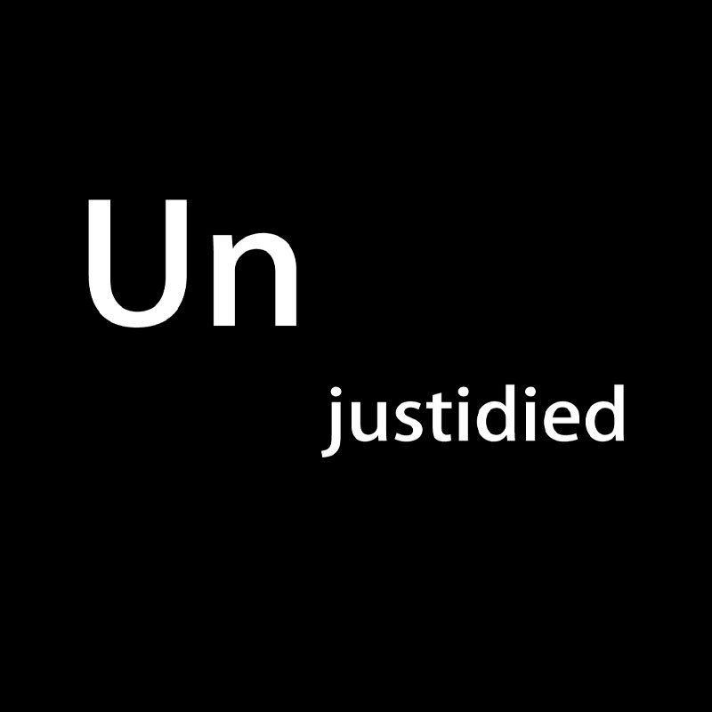 Unjustified Geek T-Shirt