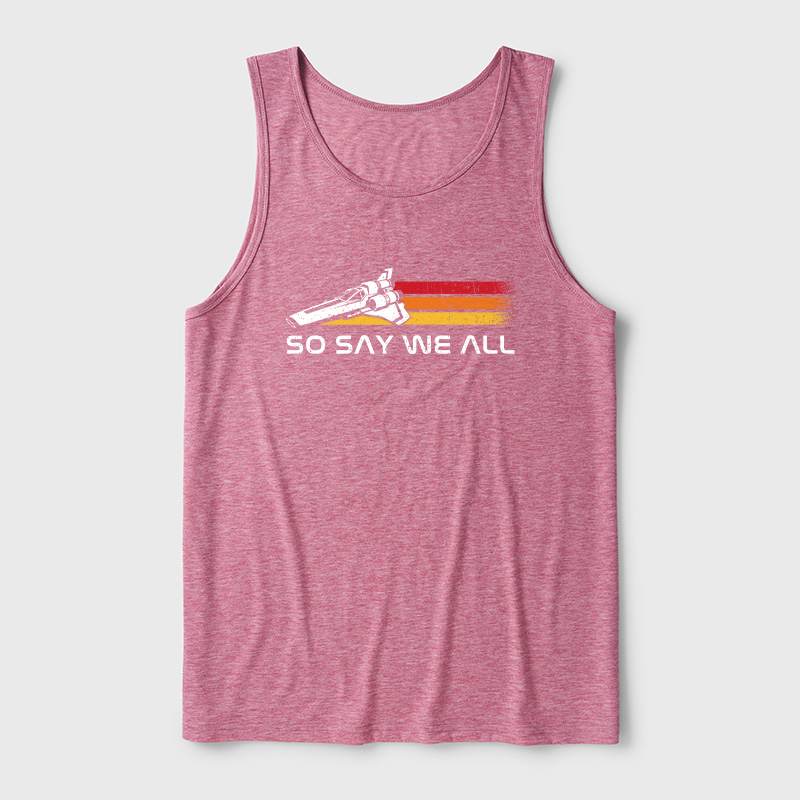 So Say We All Ultra Soft Heather Tank