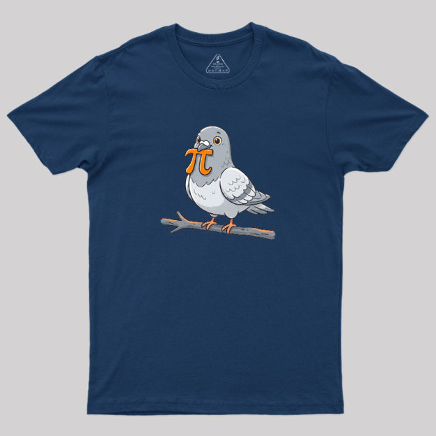Pi Geon Geek T-Shirt