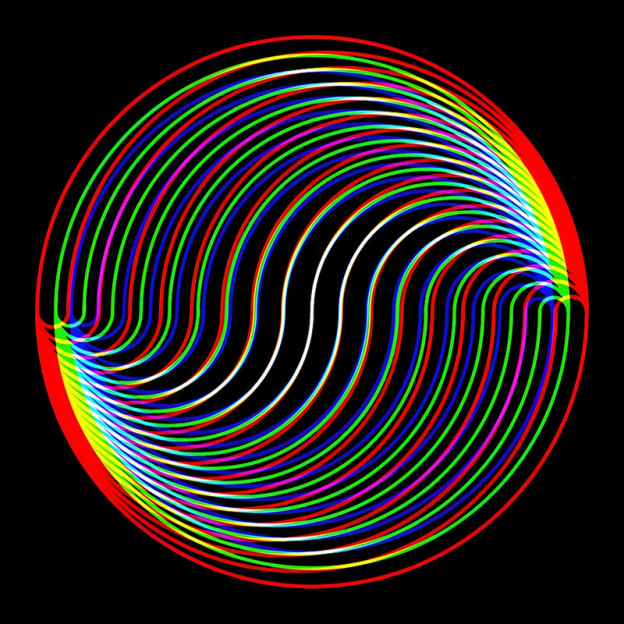 Chromatic Vortex Geek T-Shirt