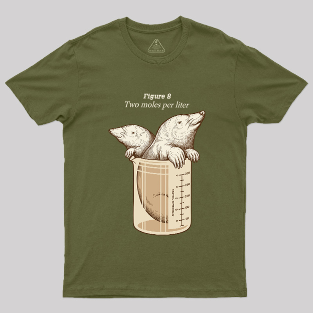 Mole Per Liter Geek T-Shirt