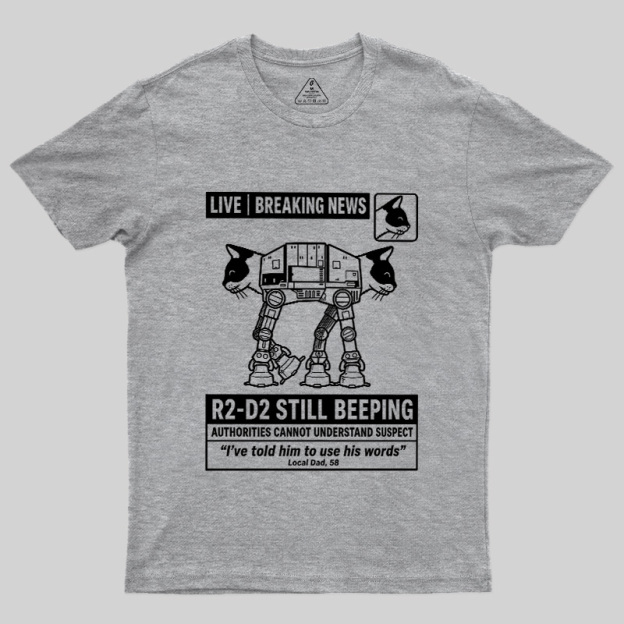 Cat Walker Still Beeping Geek T-Shirt